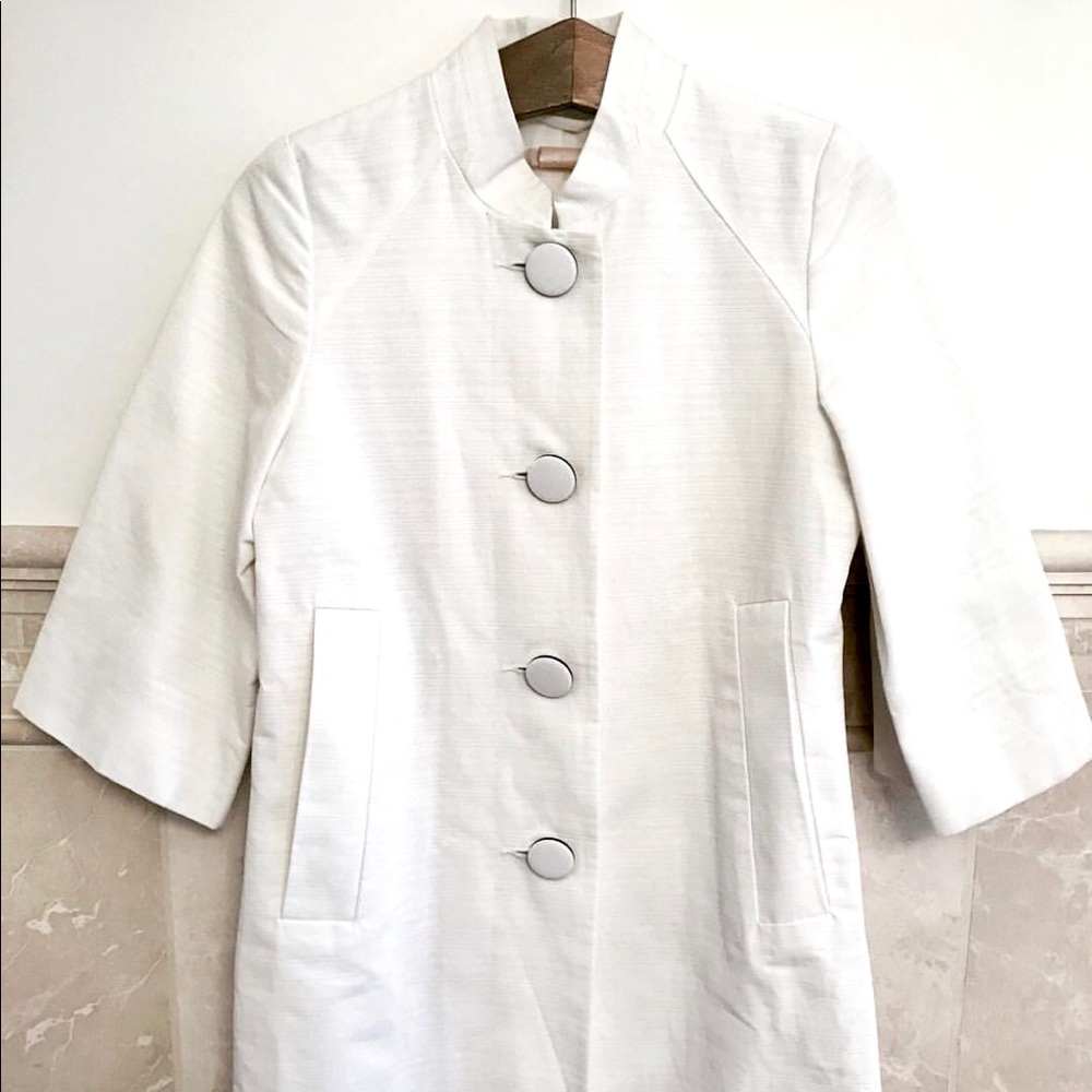 🍒FREE with 3+ items purchased🍒 JOE FRESH white cotton blazer